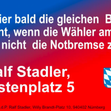 Ralf Stadler Wahlkampf