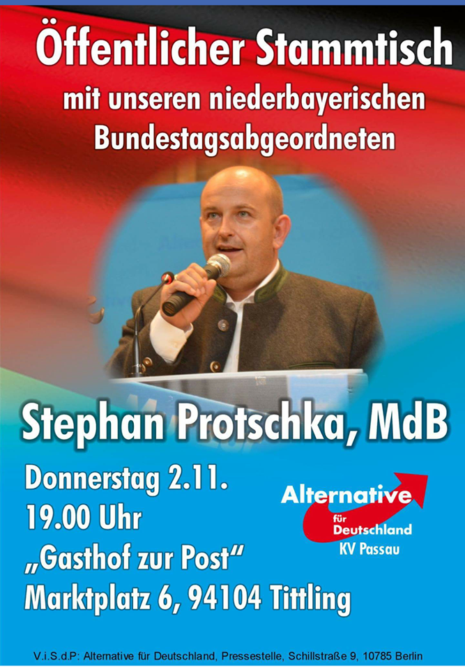 Plakat AfD