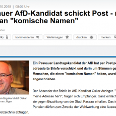 PNP Bericht: Oskar Atzinger (AfD)