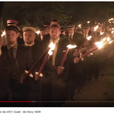 Alexander Salomon beim Burschentag in Eisenach (Screenshot)